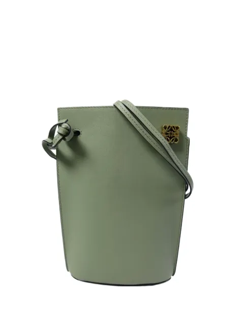 Loewe Pre-Owned Dice Pocket shoulder bag Green C630R12X01