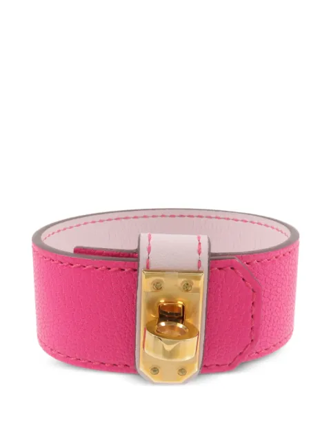 Hermès Pre-Owned 2023 PM Kelly Twist bracelet Pink B0R09