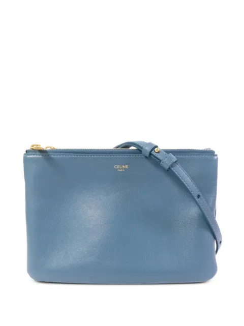 Celine Pre-Owned Trio shoulder bag Blue TRIOSMALL