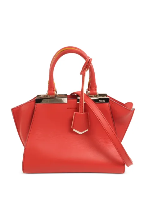 Fendi Pre-Owned mini 3 Jours tote bag Red 8BH333