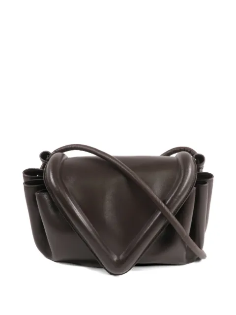 Bottega Veneta Pre-Owned Beak leather shoulder bag Brown 2160700309709