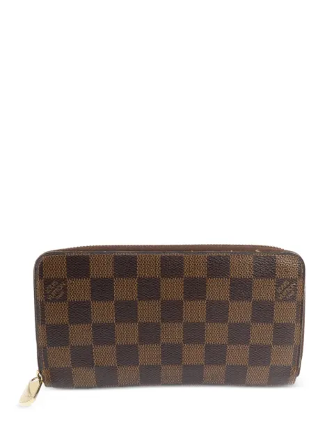 Louis Vuitton Pre-Owned Damier Ebene zippy wallet Brown N60015