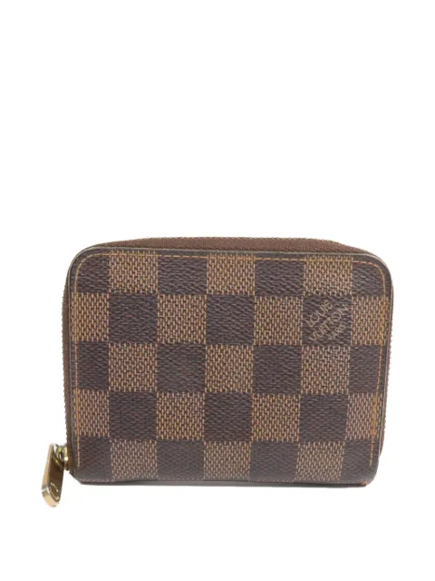 Louis Vuitton Pre-Owned Damier Ebene Zippy coin purse Brown N63070