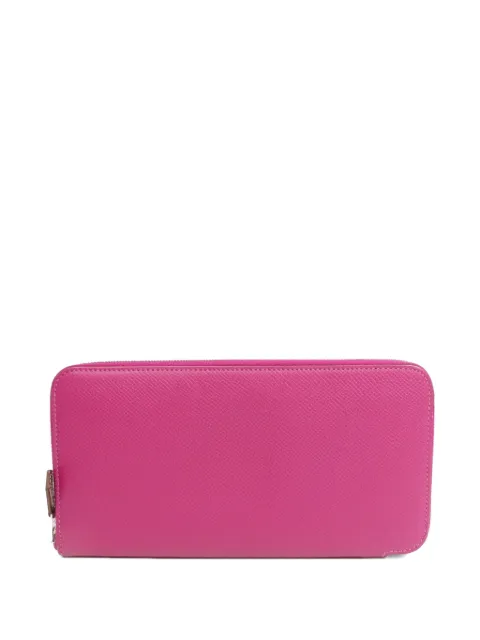 Hermès Pre-Owned 2018 Epsom Silk In Long leather wallet Pink CL3