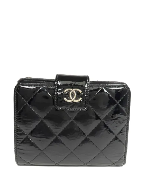 CHANEL Pre-Owned quilted wallet Black WALLET