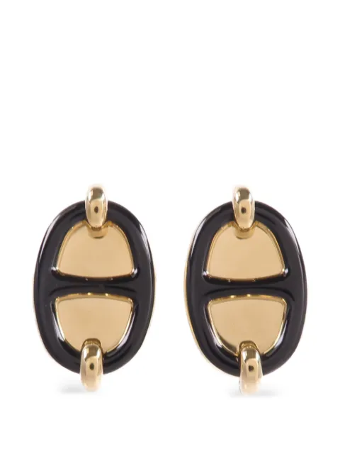 Hermès Pre-Owned Mini Maillon earrings Gold MINIMAILLON