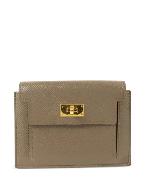 Hermès Pre-Owned Kelly Pocket wallet Grey Z8FGHW