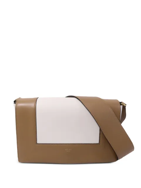 Celine Pre-Owned Frame shoulder bag White 180263AQO
