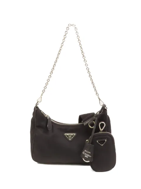 Prada Pre-Owned Re-Edition 2005 shoulder bag Black 1BH204R064F0002