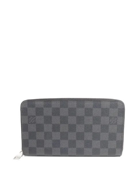 Louis Vuitton Pre-Owned Damier Graphite Zippy wallet Black N63077