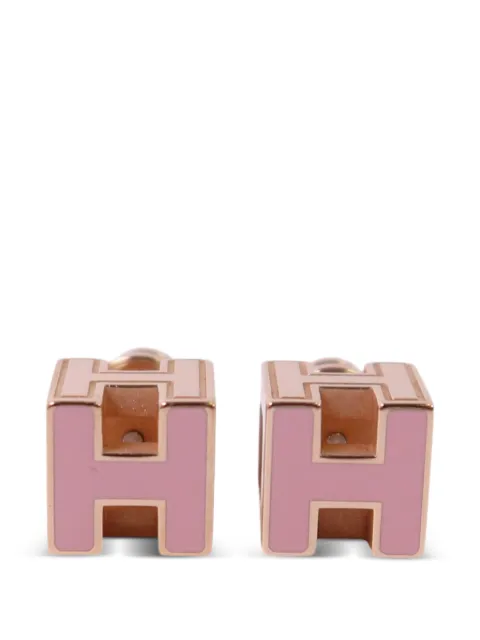 Hermès Pre-Owned d'H earrings Gold POPHCUBE