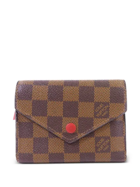 Louis Vuitton Pre-Owned Victorine Damier wallet Brown N41659
