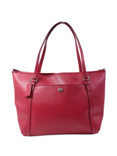 Coach Vintage Peyton Pocket tote bag Red H1305