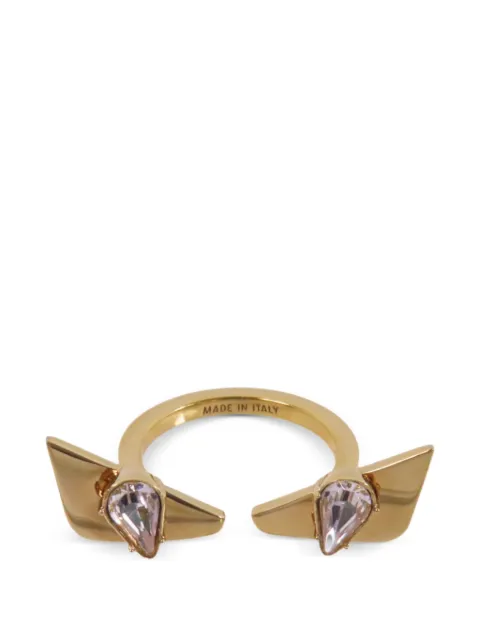 Fendi Pre-Owned Monster ring Gold RING