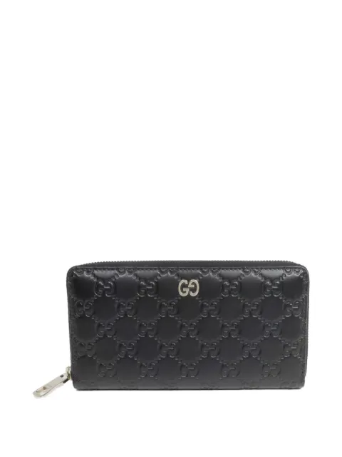 Gucci Pre-Owned GG Signature wallet Black 473928