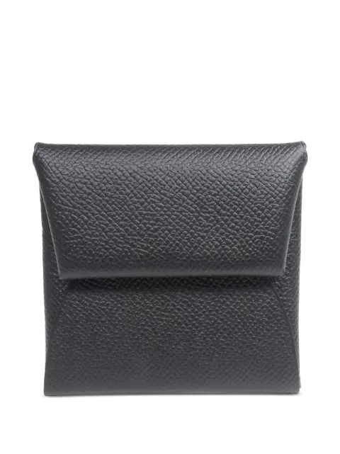 Hermès Pre-Owned 2017 Bastia Epsom coin purse Black A89