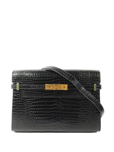 Saint Laurent Pre-Owned Manhattan shoulder bag Black 579271