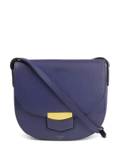 Celine Pre-Owned small Trotter shoulder bag Blue TROTTERSMALL