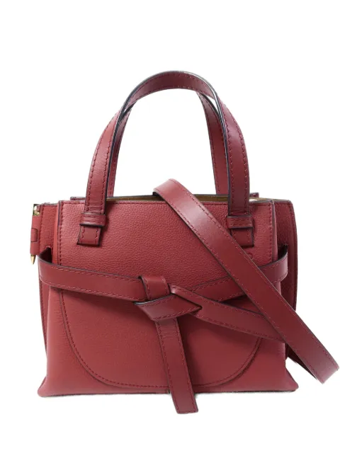 Loewe Pre-Owned Gate knot tote bag Red GATETOTEBAG