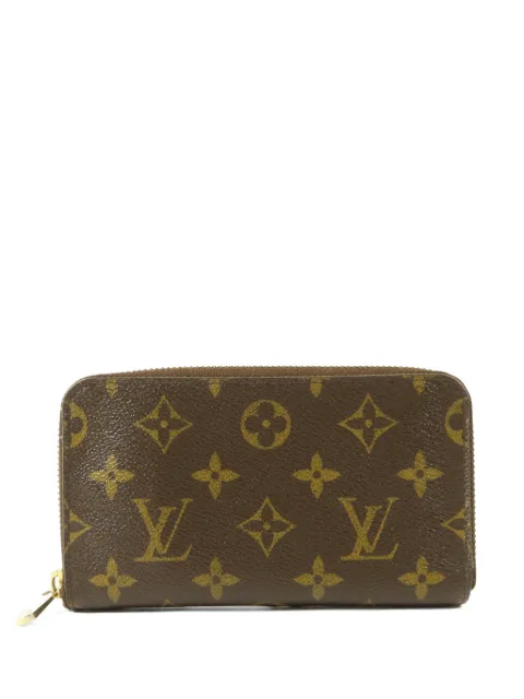 Louis Vuitton Pre-Owned Monogram Zipper wallet Brown M61440