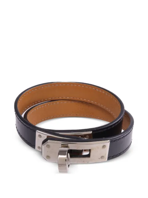 Hermès Pre-Owned Kelly Double Tour bracelet Silver R89PHW