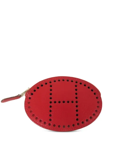 Hermès Pre-Owned Evelyne coin purse Red P