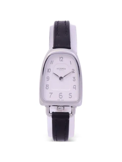 Hermès Pre-Owned Galop D'Hermès 20mm watch White GA1110
