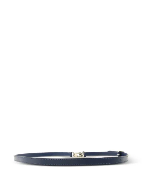 Louis Vuitton Pre-Owned adjustable leather bag strap Blue STRAP