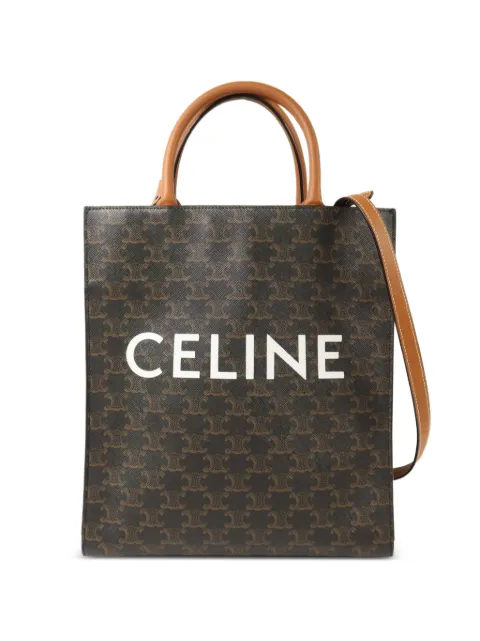 Celine Pre-Owned Triomphe Cabas tote bag Brown TRIOMPHECABAS