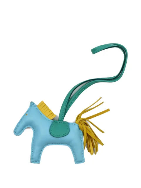 Hermès Pre-Owned Hermès Rodeo PM horse charm Blue D