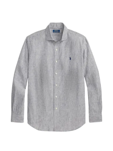 Polo Ralph Lauren Striped Azzuro Shirt Grey 710B16700