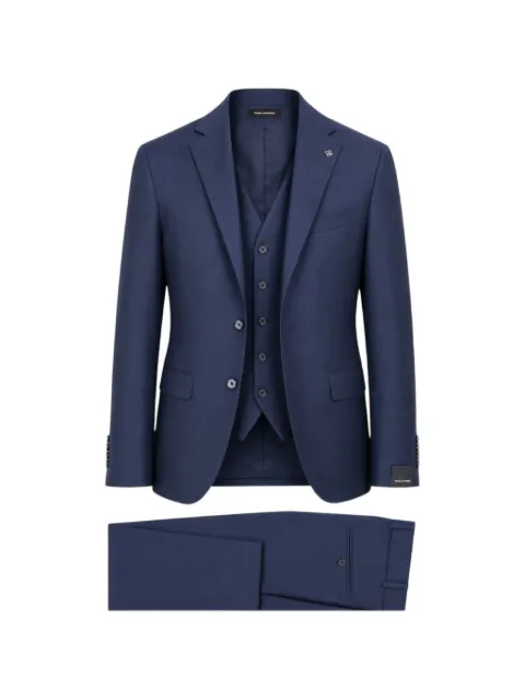 Tagliatore single-breasted three-piece suit Blue 3FBR22B01060001I5015