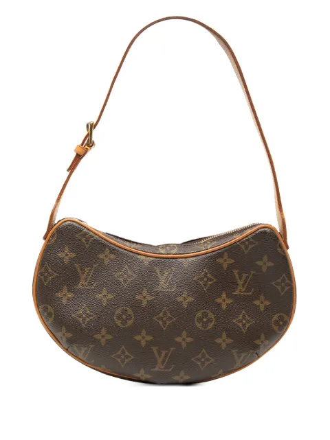 Louis Vuitton Pre-Owned 2008 Monogram Croissant PM hobo bag Brown 9PKOM82LKP8AC70Q