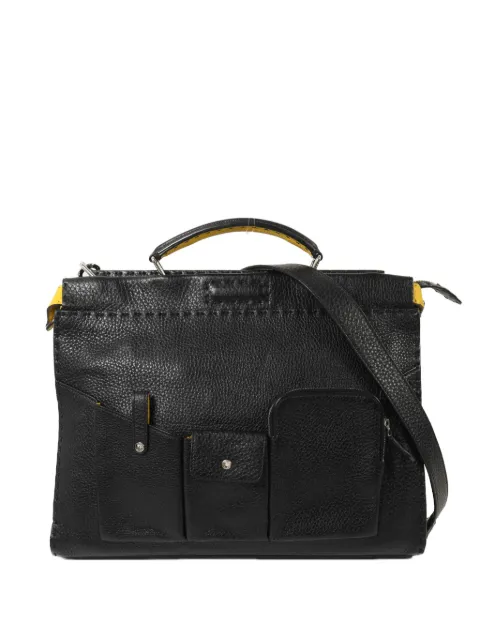 Fendi Pre-Owned Peekaboo Utility tote bag Black 7VA463