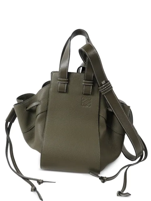 Loewe Pre-Owned Hammock tote bag Green HAMMOCK