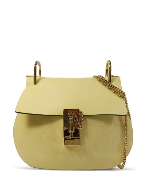 Chloé Pre-Owned Drew chain-strap crossbody bag Yellow 01186365