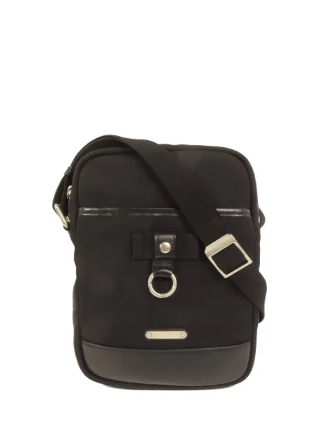Saint Laurent Pre-Owned Rivington Race messenger bag Black MAL482777