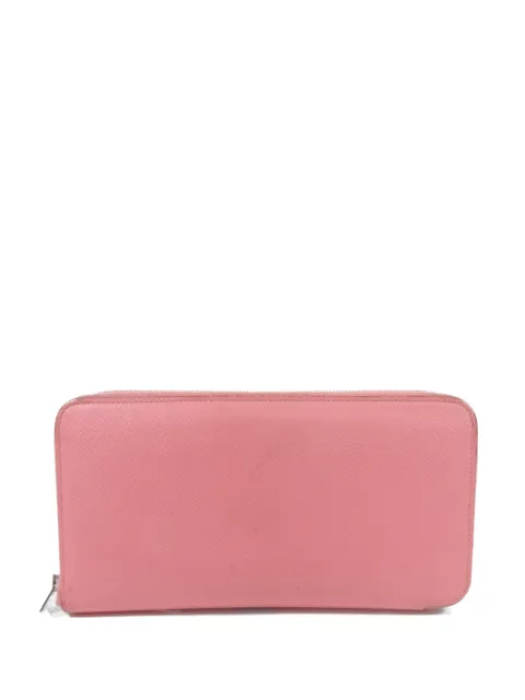 Hermès Pre-Owned Azap Epsom-leather wallet Pink TPINK