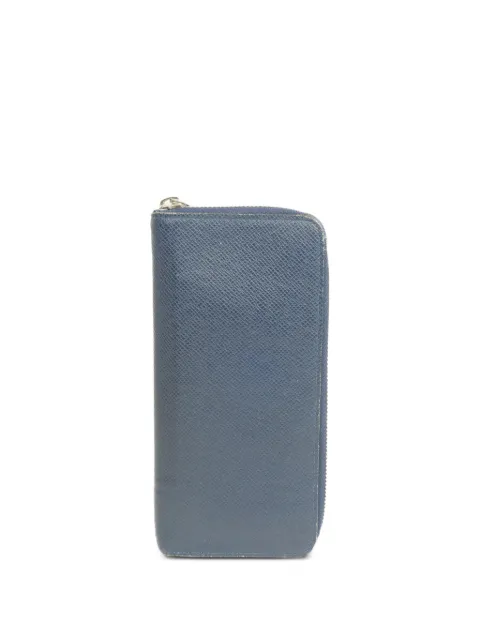 Louis Vuitton Pre-Owned Taiga long wallet Blue M30510