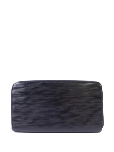 Louis Vuitton Pre-Owned Epi leather zip-around wallet Blue M42705