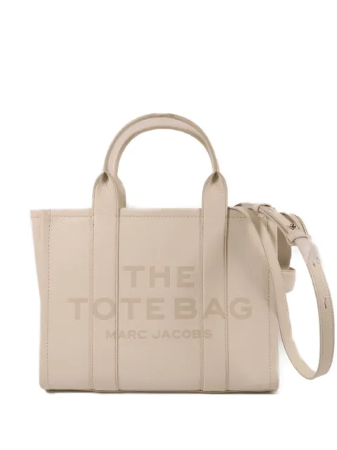 Marc By Marc Jacobs logo-detail two-way calfskin tote bag White H004LOIPF21