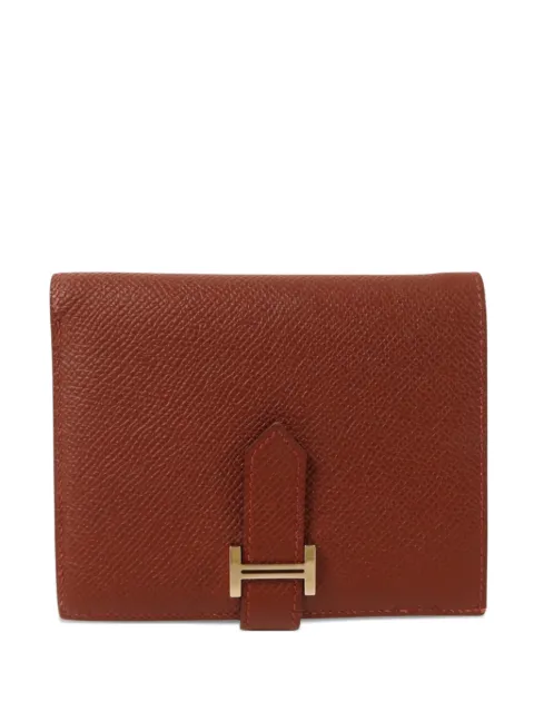 Hermès Pre-Owned 2020 Bearn Epsom leather wallet Brown Y5556PHW