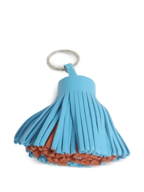 Hermès Pre-Owned Carmen fringe bag charm Blue CARMENCHARM