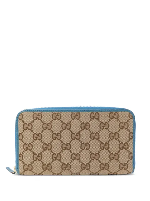 Gucci Pre-Owned GG canvas wallet Neutrals 362423