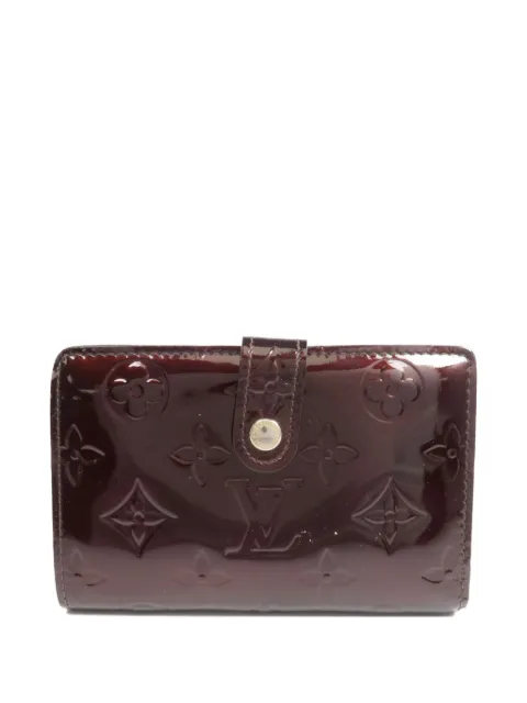 Louis Vuitton Pre-Owned Portefeuille Viennois Monogram Vernis wallet Red M93521