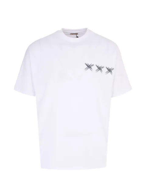 Exit Society graphic-print T-shirt White ES2100XXX