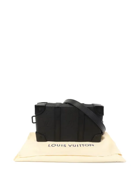 Louis Vuitton Pre-Owned Monogram Taurillon Soft Trunk shoulder bag Black M80224