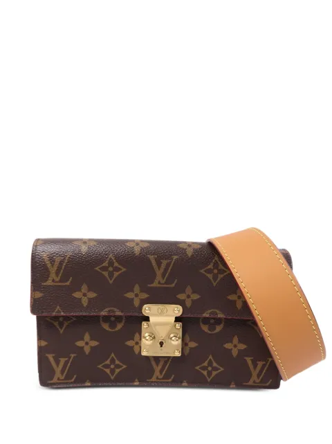 Louis Vuitton Pre-Owned GM S-lock Belt Monogram-pattern belt bag Brown M68550