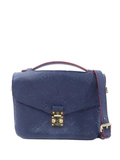 Louis Vuitton Pre-Owned Métis Monogram shoulder bag Blue M44071