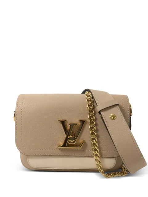 Louis Vuitton Pre-Owned lockme tender shoulder bag Neutrals M58554